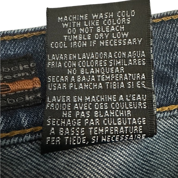 Bebe Jeans Flare Boot Cut Leg Size 29 with b bling back pocket - Picture 9 of 15